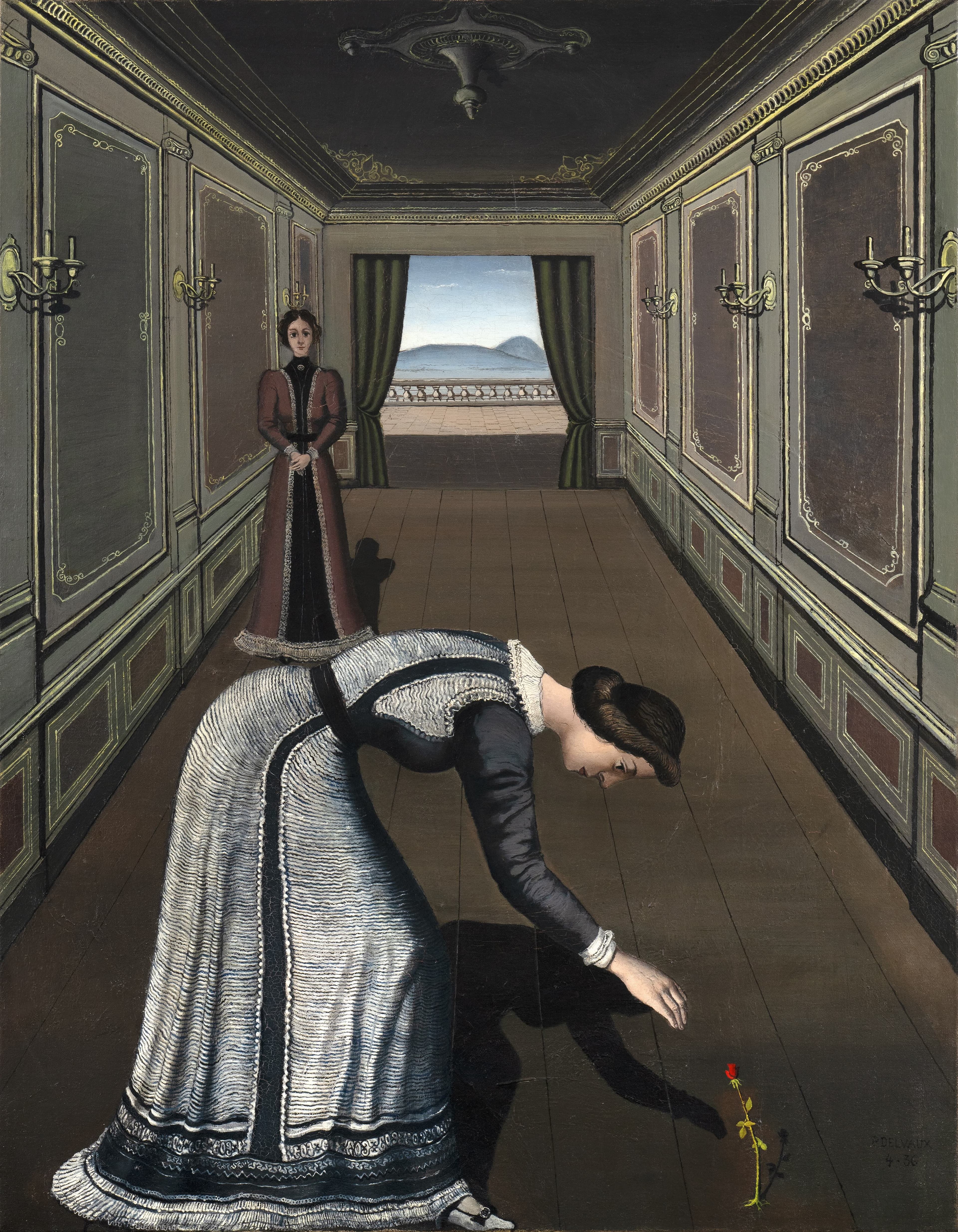La rose (Femme à la rose)