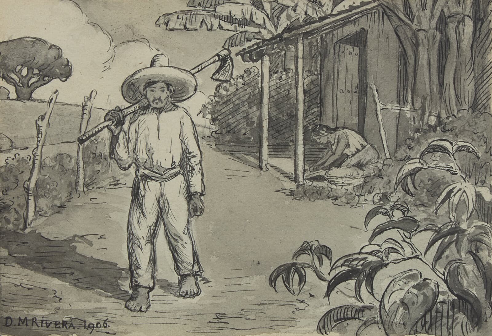 Scène de Village (Escena Rural)